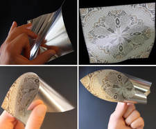 48 Grey Tile Stickers Mosaic