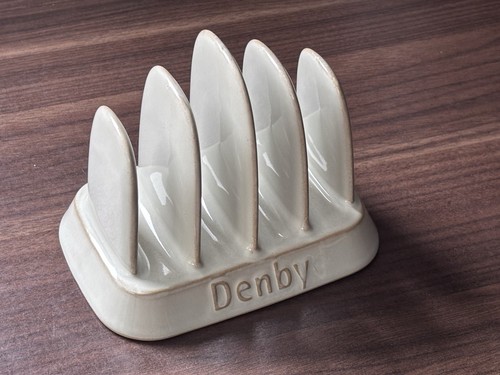 Denby linen toast rack - denby,