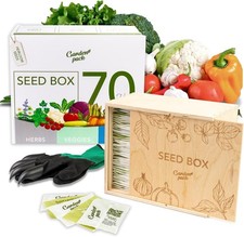 70 Variety Garden Seed Box