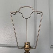 Pewter shade carrier 6”