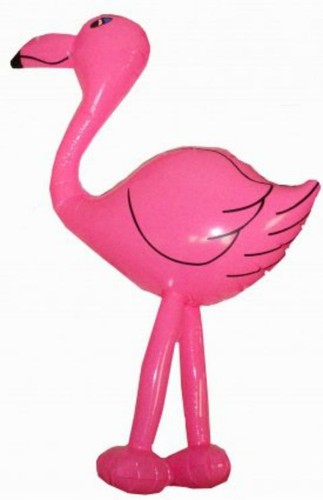 Henbrandt inflatable flamingo - henbrandt,