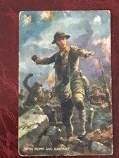 WW1 TUCK MILITARY PC - HARRY