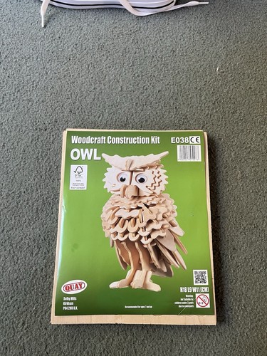 Woodcraft owl construction - woodcraft, kit