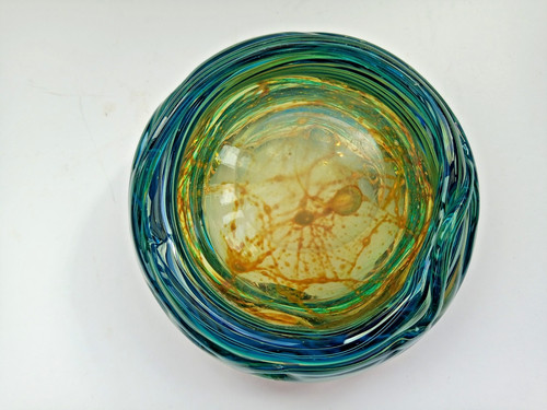 Mdina glass ashtray sun - glass, sun,
