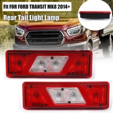 Pair FOR FORD TRANSIT MK8 2014-20 TIPPER PICK-UP REAR BRAKE TAIL LIGHT TAILLIGHT