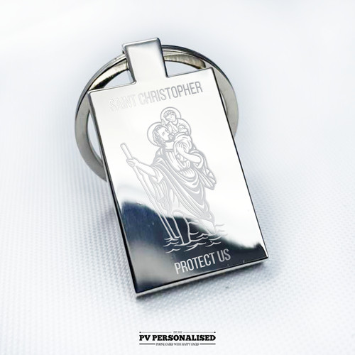 Personalised saint christopher - personalised,