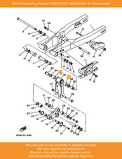 YAMAHA Bearing, 93317-31771