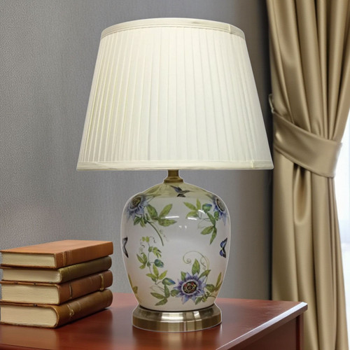 Chinese table lamp white - lamp,