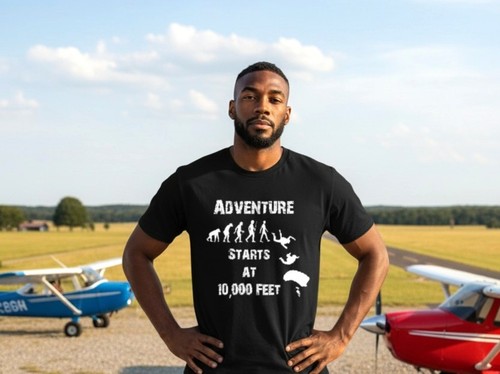 Skydiving shirt or - skydiving,