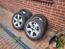 Set Of 4 Peugeot 3008 Isara 16  Silver Alloy Wheels with Michelin winter tyres