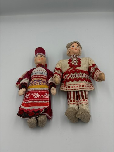 Vintage russian folk art cloth - vintage,