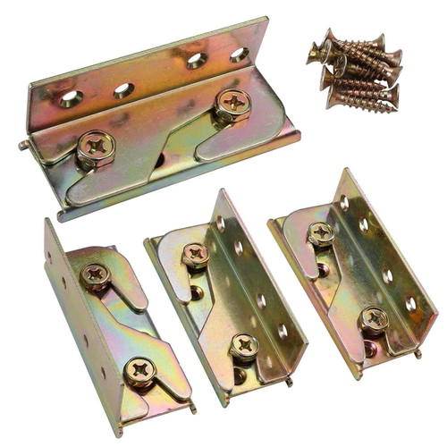 Bed rail brackets - bed,