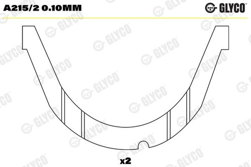 Fits glyco a215 10mm - glyco, 0.10mm