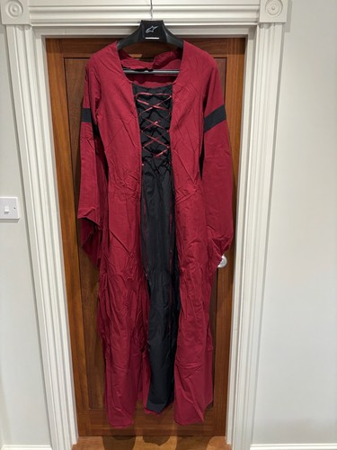 Medieval renaissance red maxi - renaissance,