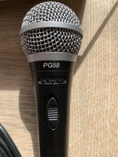 Shure PG58 Wired Microphone With Switch
