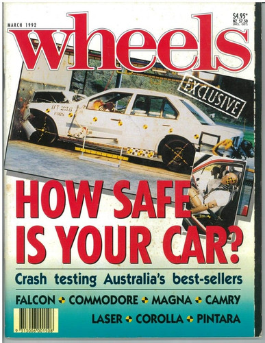 Wheels car magazine march - wheels,