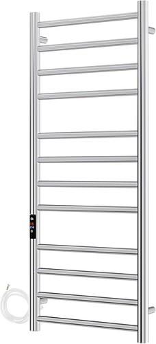 Heated towel rack - heated, with