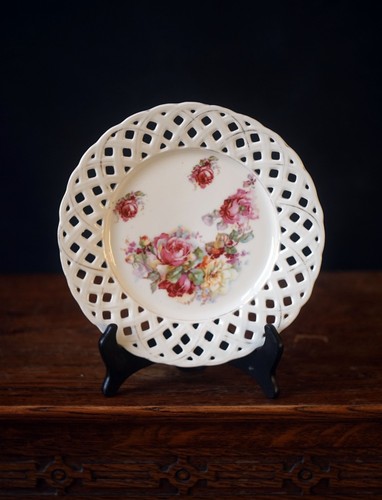 Vintage pierced porcelain - vintage,