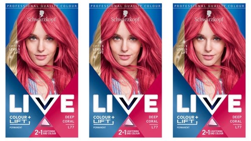 Schwarzkopf live intense - 3x,