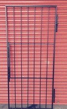 HEAVY DUTY STEEL SECURITY DOOR, GATE. METAL GARDEN SIDE GATE / WROUGHT IRON GATE