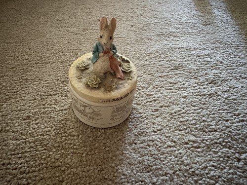 Peter rabbit trinket box - trinket,
