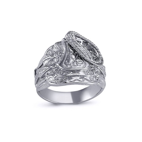 Mens rhodium plated silver - mens,