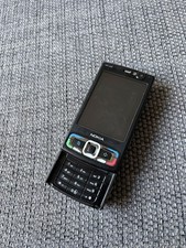 Nokia N95 8GB Black Slide Mobile Phone Untested No Bat. Spares Or Repair Retro