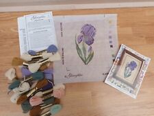 Vtg Glorafilia Iris tapestry