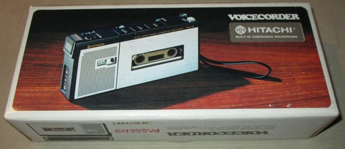Hitachi trq voicecorder - hitachi, trq-10
