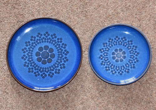 Denby midnight salad plate - midnight,