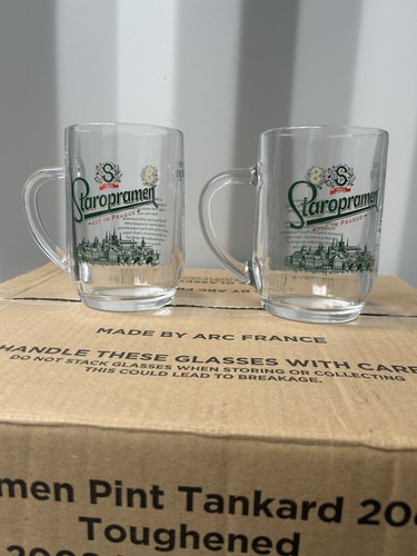 New staropramen pint tankard - staropramen,