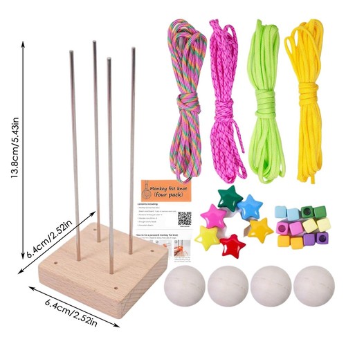 Parachute cord monkey fist - monkey,