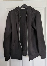 Plain black ladies Full  zip