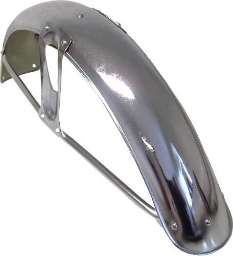 Front mudguard chrome honda - front,