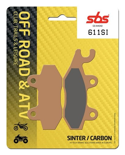 Sbs 611si brake pads - sbs,