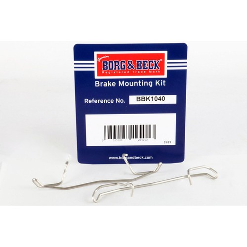 Brake pad fitting - for, saab