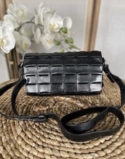 Massimo Dutti black leather