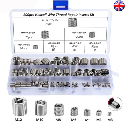 200pcs helicoil thread repair - helicoil,