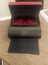 Cartier Handmade Glasses 140 Unisex Eyewear From France NO. 022672