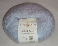 Rowan Kidsilk Haze Yarn #642 Ghost 25g 70% Mohair 30% Silk 210m 230yds