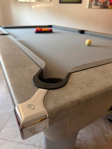 Chrome and grey granite - grey,