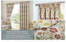 Tapestry Style Curtains Lined