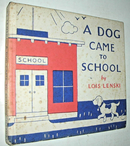 Dog came school by - a,