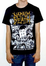 Napalm Death "From Enslavement To Obliteration" Vintage Print T-shirt - NEW!