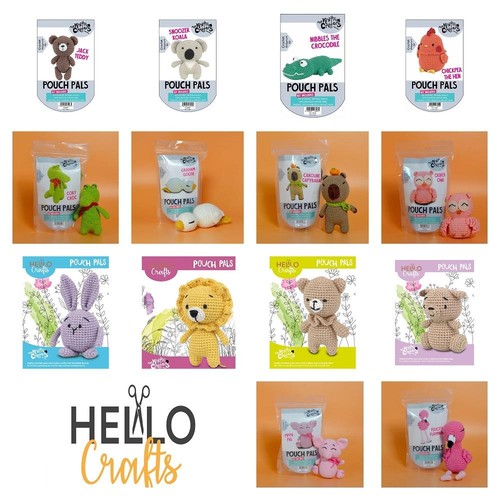 Knitty critters pouch - pouch, pals
