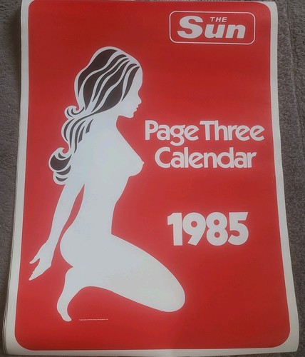 Sun page calendar 1985 - page, 3