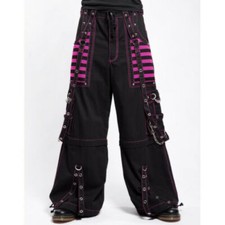 Gothic Black & Pink Tripp Pant