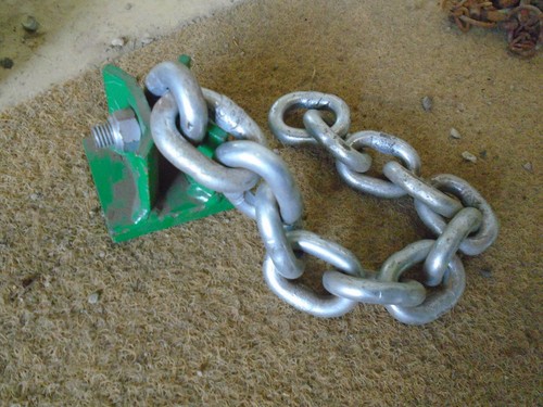 Manure spreader flail chain - manure,