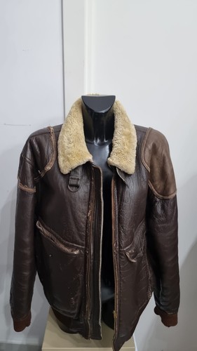 Men brown aviator - aviator, shearling