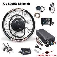 QS 205 Motor Conversion Kit 5000w Sabvoton 150a UKC1 Display Stealth Bomber UK